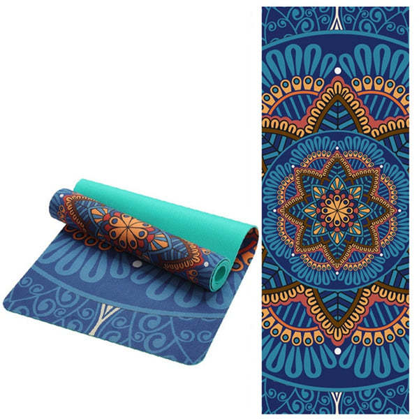 Portable Printed Yoga Mats