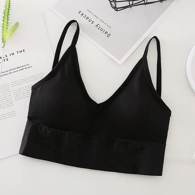 U-shaped Seamless Tube Top Bra