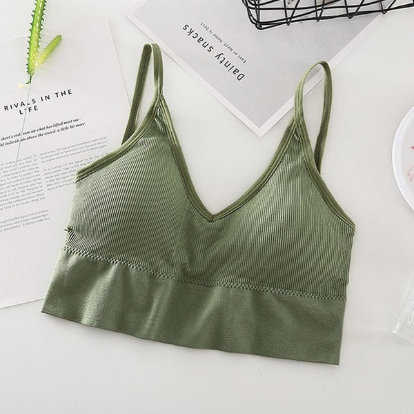 U-shaped Seamless Tube Top Bra