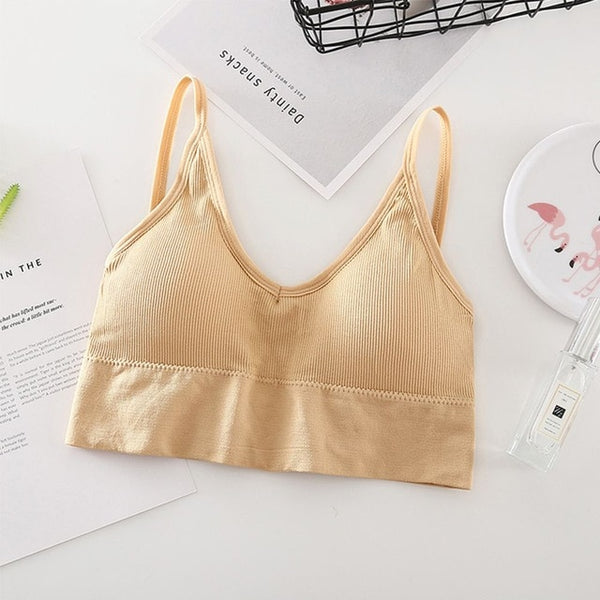 U-shaped Seamless Tube Top Bra
