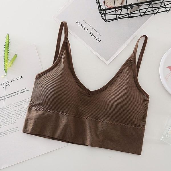 U-shaped Seamless Tube Top Bra