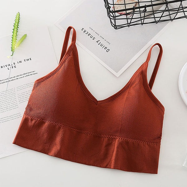 U-shaped Seamless Tube Top Bra