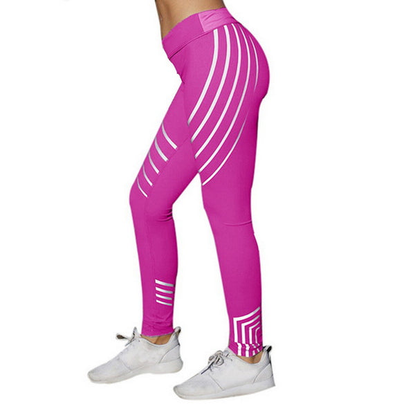 Women Black Mesh Yoga Pants