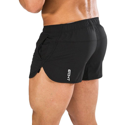 Fast drying Mens fitness compression shorts