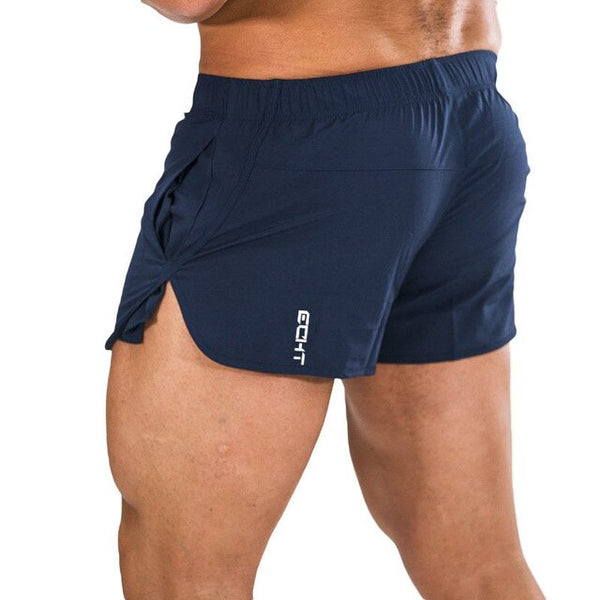 Fast drying Mens fitness compression shorts