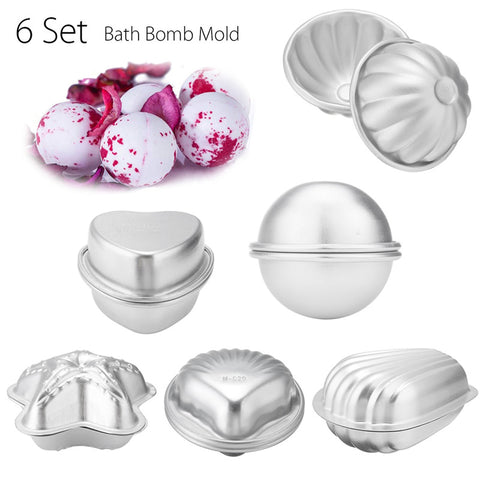 DIY Bath Bomb Aluminum Molds