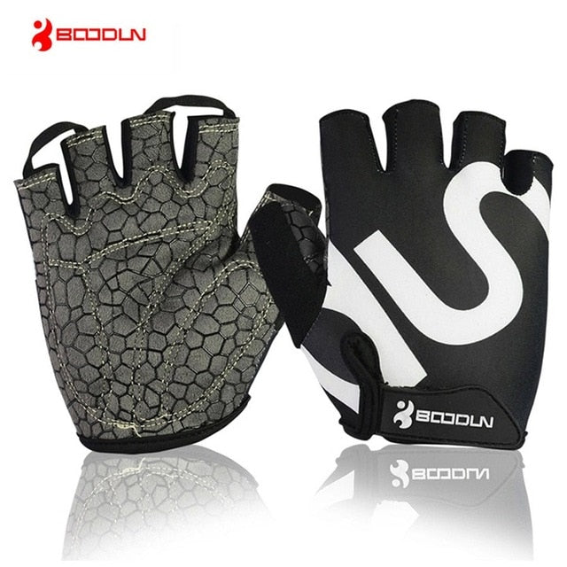breathable anti slip gym fitness gloves for men